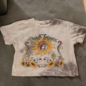 Sunshine Adventure Graphic Crop Top